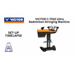 Máy đan vợt cầu lông Victor 7032 Ultra - Cải tiến nhiều công nghệ
