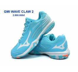 GIÀY CẦU LÔNG MIZUNO Wave Claw 2 Xanh Mint - Chính hãng Mizuno