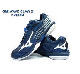 GIÀY CẦU LÔNG MIZUNO Wave Claw 2 Xanh Đen - Chính hãng Mizuno