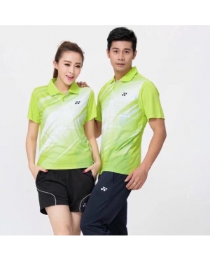 ÁO CẦU LÔNG YONEX 18005 TRẮNG CHUỐI