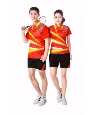 ÁO CẦU LÔNG YONEX 1809 ĐỎ 