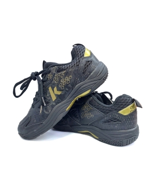 GIÀY CẦU LÔNG K3307 - ĐEN GOLD - HÀNG CHÍNH HÃNG