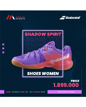 GIÀY BABOLAT SHADOW SPIRIT 2021 - HỒNG NEON