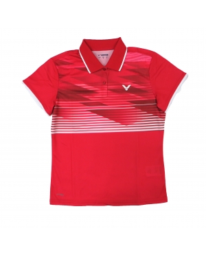 Áo Victor 5123 Đỏ - Chính hãng Victor 