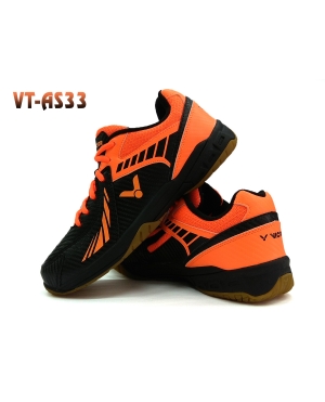 GIÀY CẦU LÔNG VICTOR AS33 CAM/ĐEN CHÍNH HÃNG VICTOR
