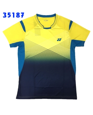 ÁO CẦU LÔNG YONEX 35187 VÀNG XANH