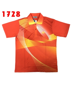 ÁO CẦU LÔNG YONEX 1728 ĐỎ 2017