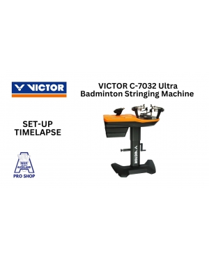 Máy đan vợt cầu lông Victor 7032 Ultra - Cải tiến nhiều công nghệ