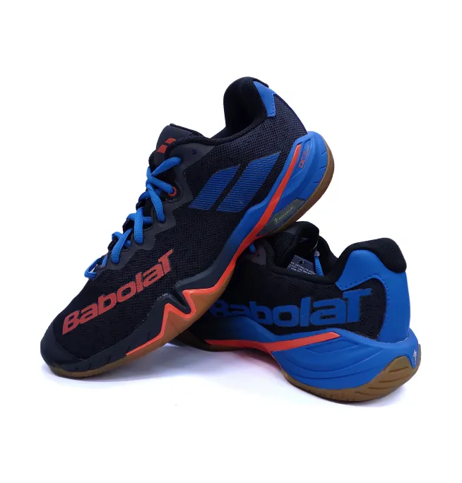 GIÀY CẦU LÔNG BABOLAT XANH ĐEN - CHÍNH HÃNG BABOLAT