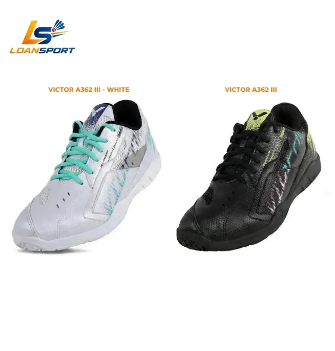Giày VICTOR A362 III Trắng / Đen - Chính hãng