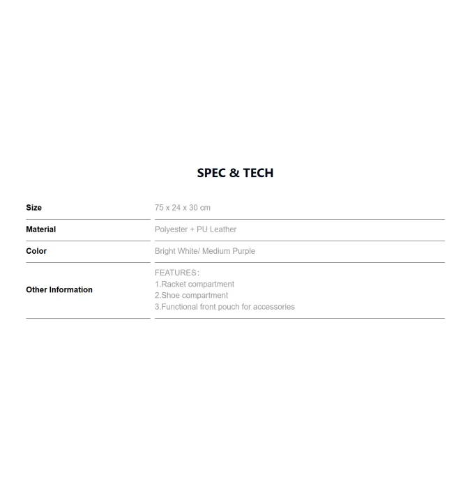 Túi đựng cầu lông VICTOR 5223 - Chính hãng