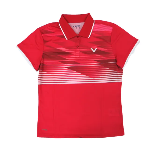 Áo Victor 5123 Đỏ - Chính hãng Victor 