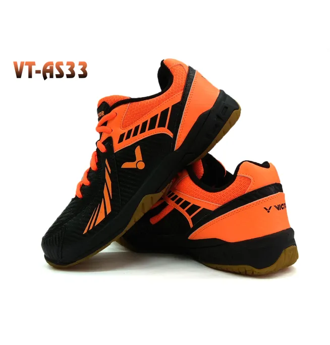 GIÀY CẦU LÔNG VICTOR AS33 CAM/ĐEN CHÍNH HÃNG VICTOR