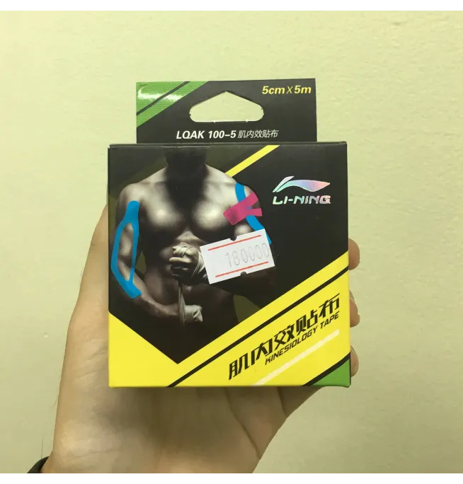 BĂNG DÁN CƠ CÓ GEL GIẢM ĐAU CHÍNH HÃNG LINING 