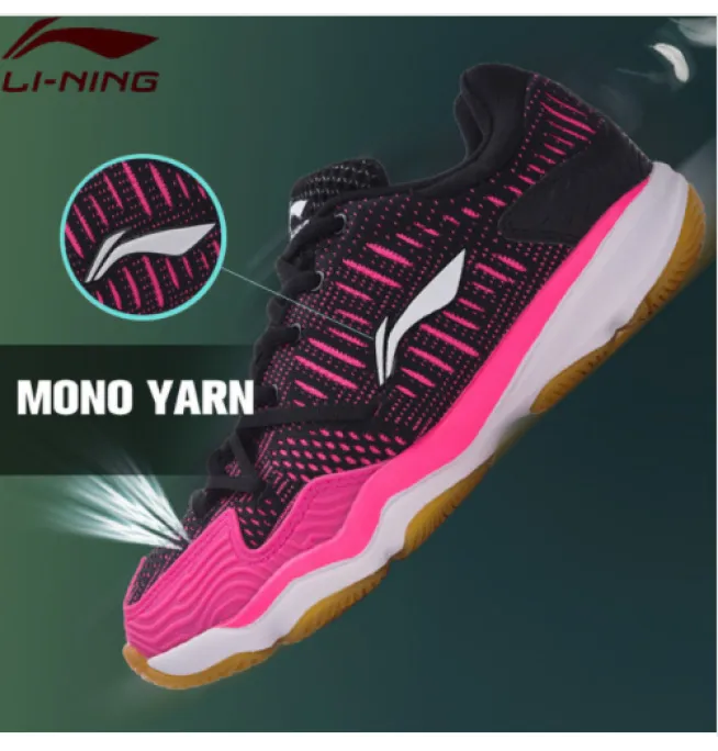 GIÀY LINING 078 ĐEN PHA HỒNG CHÍNH HÃNG LINING