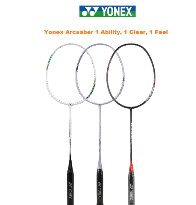 Vợt YONEX Arcsaber 1 Feel, 1 Clear, 1 Ability - Chính hãng