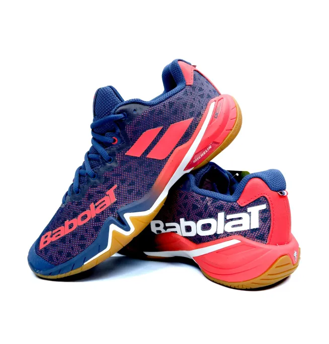 GIÀY BABOLAT SHADOW TOUR 2021 - DEEP BLUE + HỒNG NEON 2021