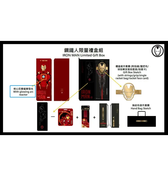 VỢT VICTOR IRON MAN - LIMITED EDITION